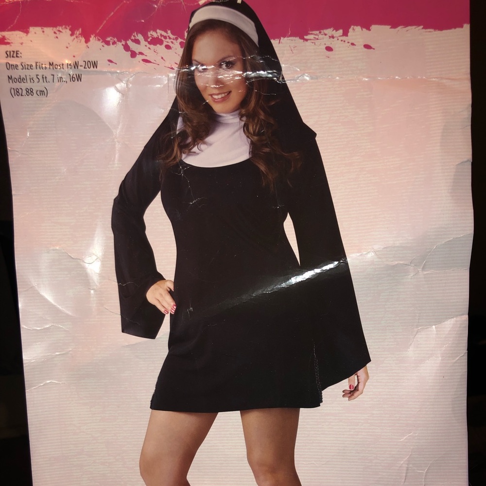 Plus size Nun costume
